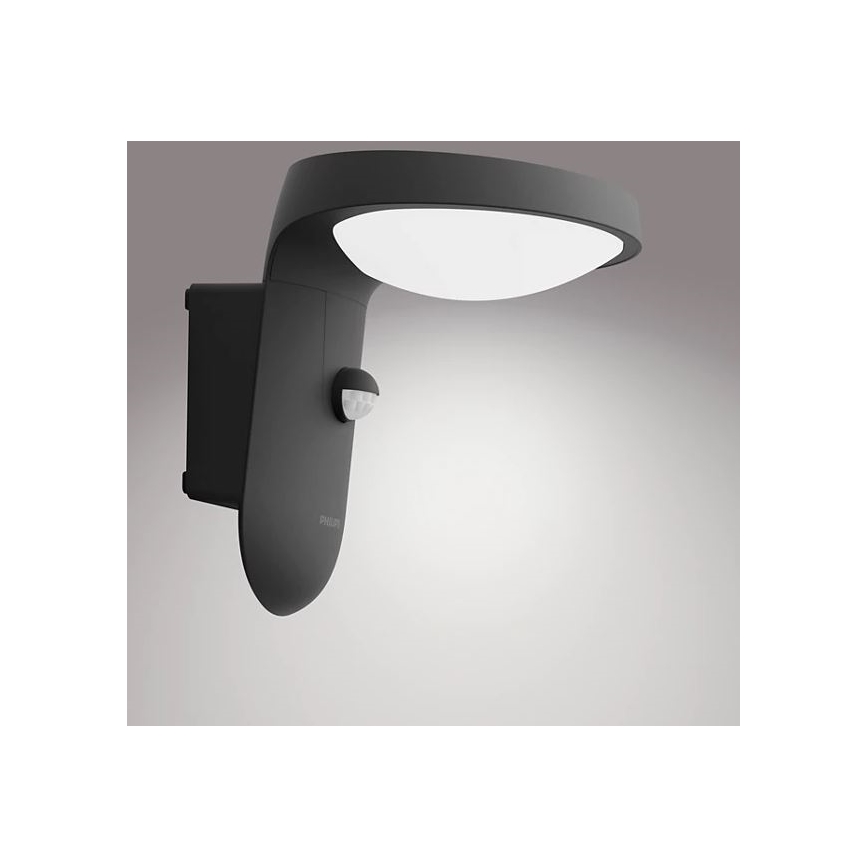 Philips - LED Solar wandlamp met sensor LED/1,2W/4V 1800 mAh 4000K IP44
