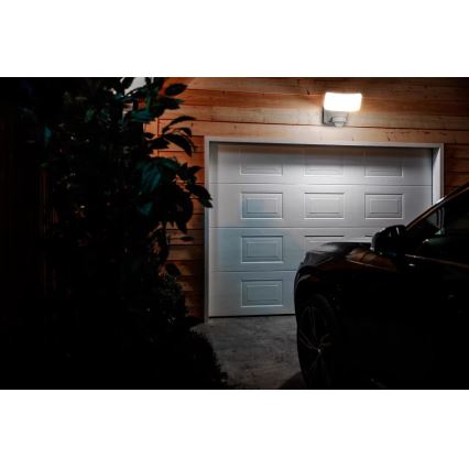Philips - LED Solar wandlamp met sensor TYLUS LED/6W/3,7V 2600 mAh 5000K IP44