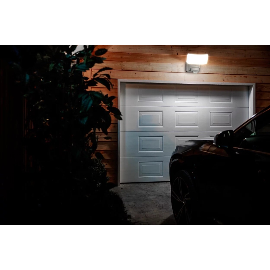 Philips - LED Solar wandlamp met sensor TYLUS LED/6W/3,7V 2600 mAh 5000K IP44