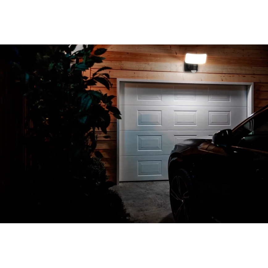 Philips - LED Solar wandlamp met sensor TYLUS LED/6W/3,7V 2600 mAh 5000K IP44