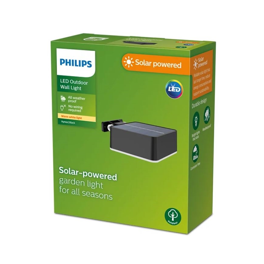 Philips - LED Solar wandlamp VYNCE LED/1,5W/3,7V IP44