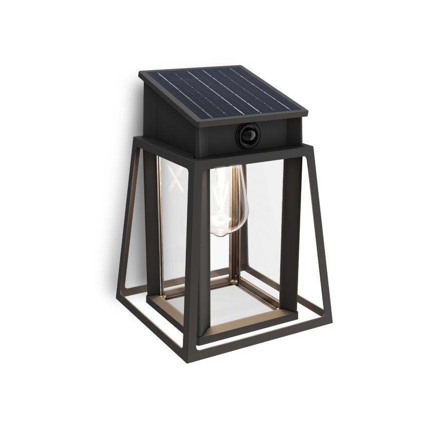 Philips - LED Solar Wandlamp met bewegings- en schemersensor LYSIN LED/3,2W/3,7V 2600 mAh 4000K IP44