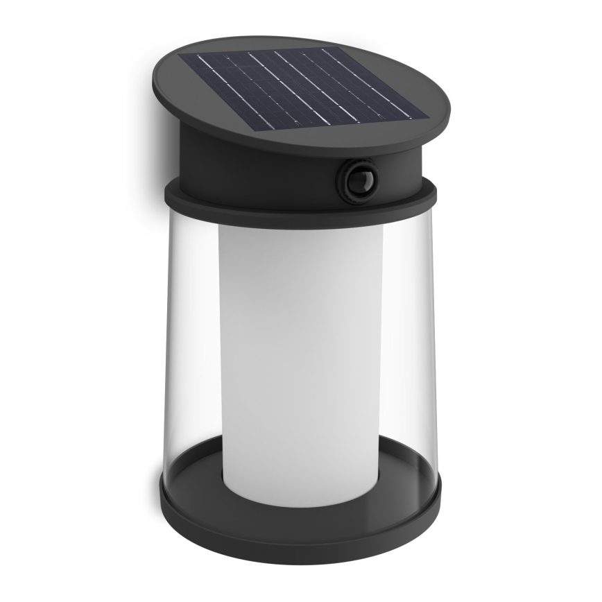 Philips - LED Solarlamp met bewegings- en schemersensor JUDA LED/3,2W/3,7V 2600 mAh 2700K IP44