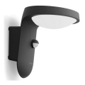 Philips - LED Solarlamp voor aan de muur met bewegings- en schemersensor LED/1,2W/4V 1800 mAh 3000K IP44