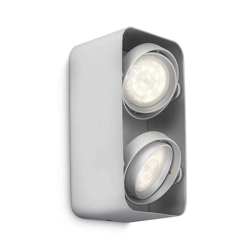 Philips LED Spotlamp AFZELIA 53202/48/16 - 2x LED / 3W / 230V