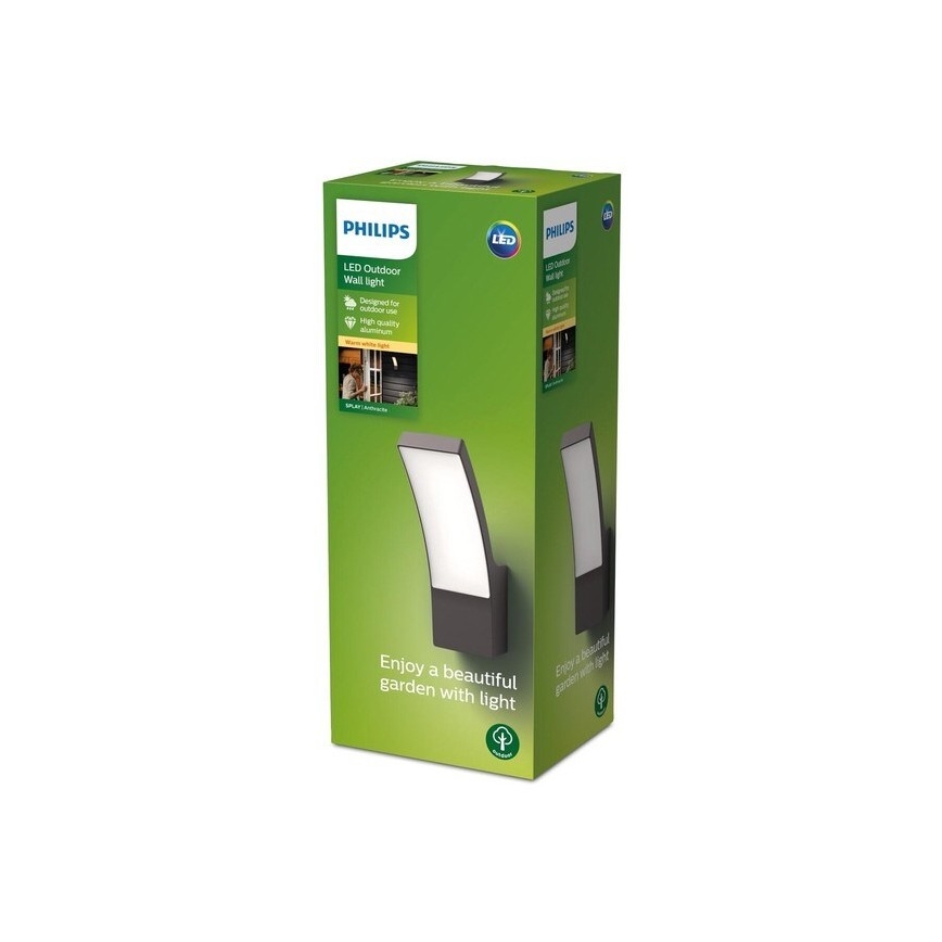 Philips - LED Wand Lamp voor Buiten LED/12W/230V 2700K IP44