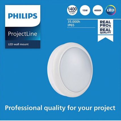 Philips - LED Wandlamp PROJECTLINE LED/15W/230V IP65