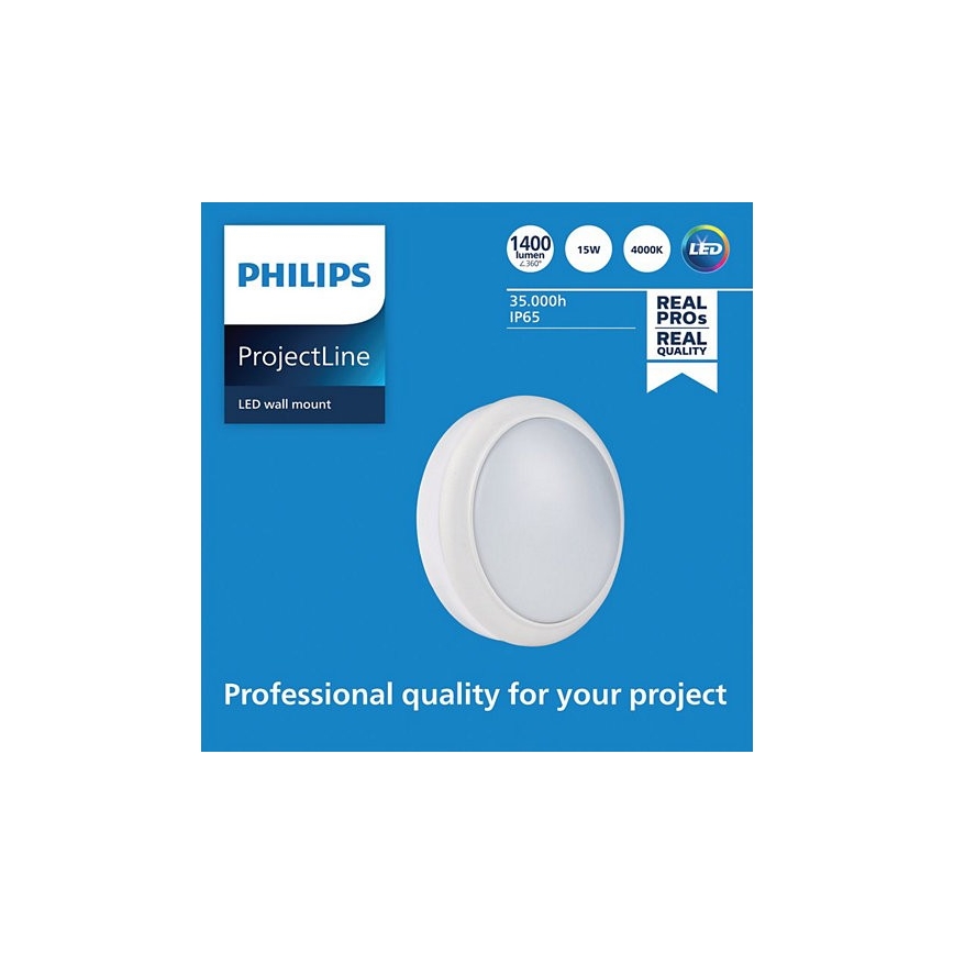 Philips - LED Wandlamp PROJECTLINE LED/15W/230V IP65