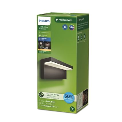 Philips - LED Wandlamp voor buiten BUSTAN LED/3,8W/230V 2700K IP44