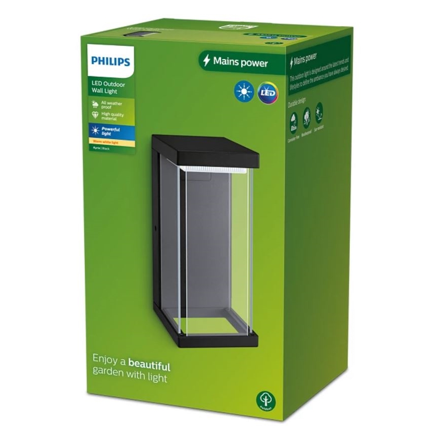 Philips - LED Wandlamp voor buiten KYRIE LED/12W/230V IP44