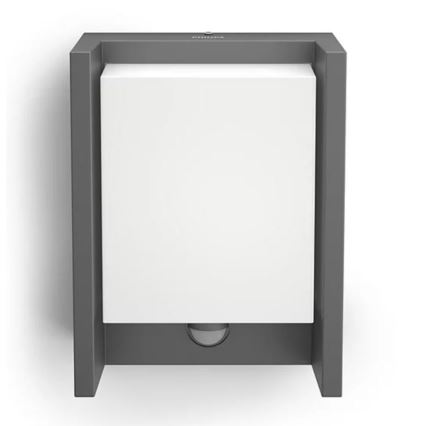 Philips - LED Wandlamp voor buiten met sensor ARBOUR LED/3,8W/230V 2700K IP44