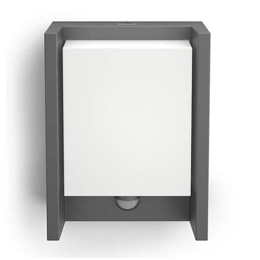 Philips - LED Wandlamp voor buiten met sensor ARBOUR LED/3,8W/230V 2700K IP44