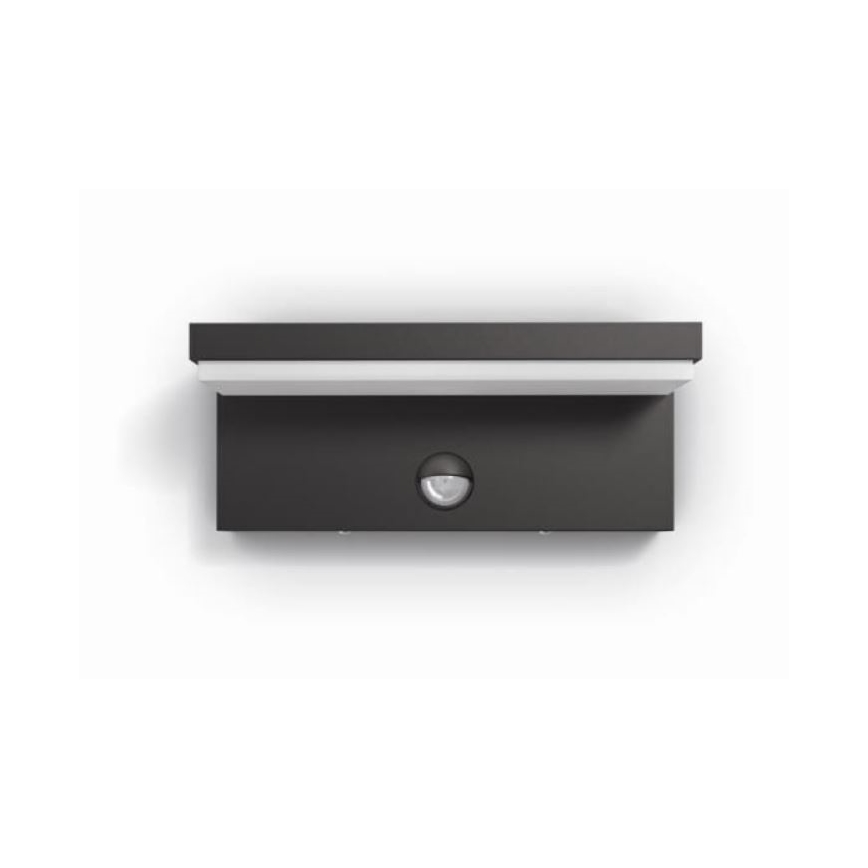 Philips - LED Wandlamp voor buiten met sensor BUSTAN LED/3,8W/230V 2700K IP44