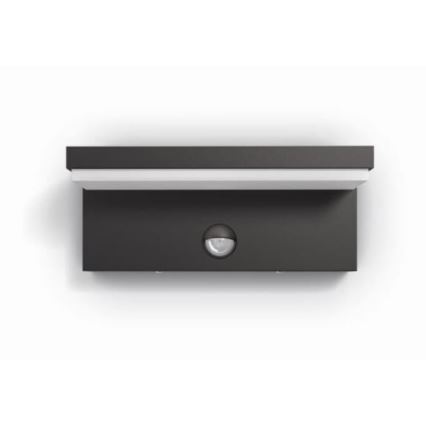 Philips - LED Wandlamp voor buiten met sensor BUSTAN LED/3,8W/230V 4000K IP44