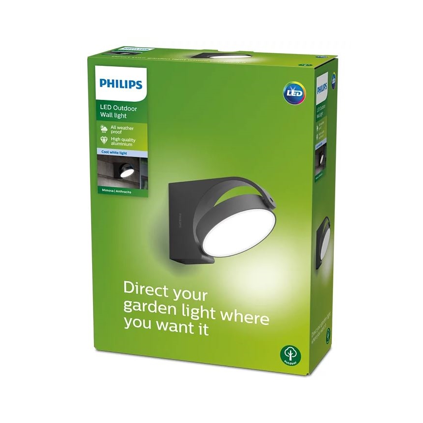 Philips - LED Wandlamp voor buiten LED/7W/230V 4000K IP44