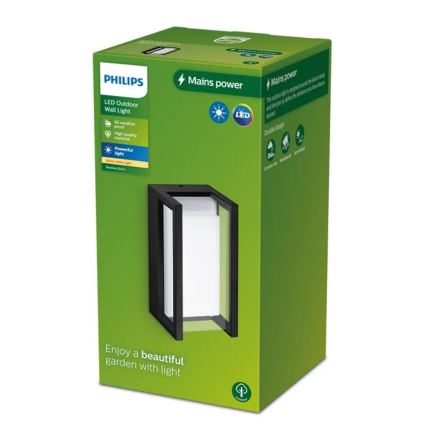 Philips - LED Wandlamp voor buiten PYRONA LED/12W/230V IP44