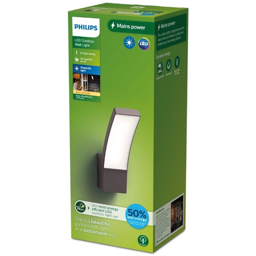 Philips - LED Wandlamp voor buiten SPLAY LED/3,8W/230V IP44