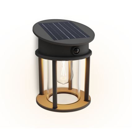 Philips - LED Solar Wandlamp met bewegings- en schemersensor GERI LED/3,2W/3,7V 2600 mAh 2700K IP44