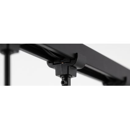 Philips - Suspension LED RGBW dimmable pour système de rails EASYLINK HUE 3x GU10/4,7W/230V 2200-6500K 1 m noir + Hue Bridge