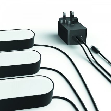 Philips 78202/30/E7 - SET 2x Lampe de table LED RGB intensité modulable HUE WHITE AND COLOR AMBIANCE LED/6W/230V