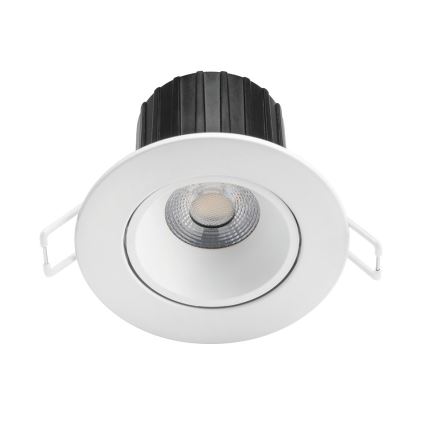 Philips - LOT 3x Éclairage encastrable de salle de bain à intensité variable ABROSA LED/9W/230V IP44