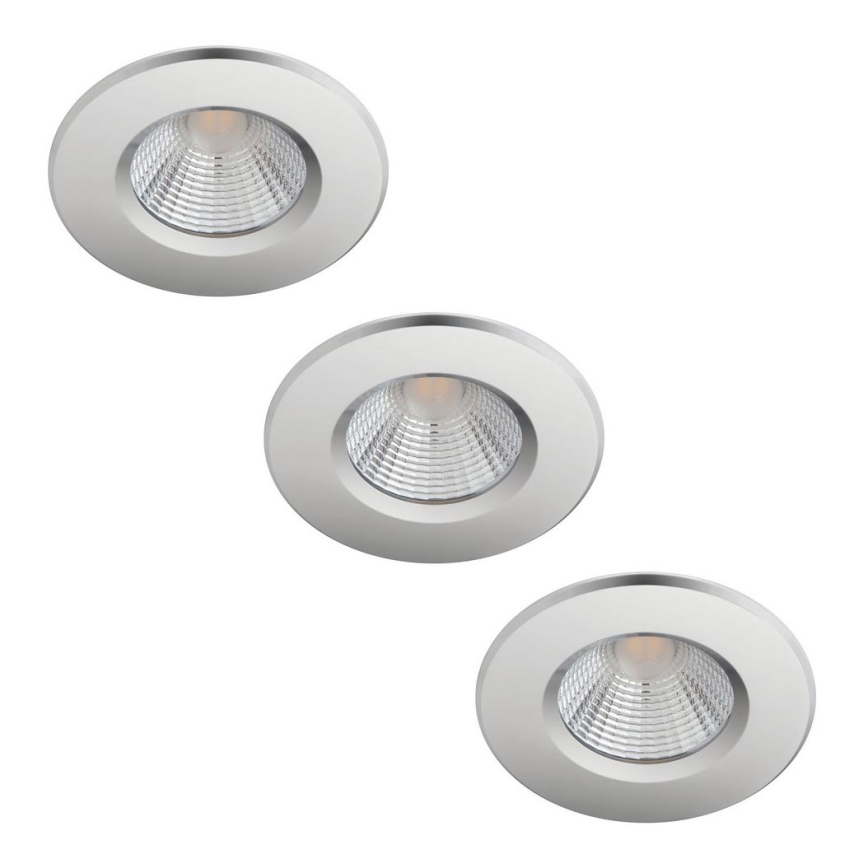 Philips - LOT 3x Spot à intensité variable salle de bain DIVE 1xLED/5,5W/230V IP65
