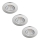 Philips - LOT 3x Spot à intensité variable salle de bain DIVE 1xLED/5,5W/230V IP65