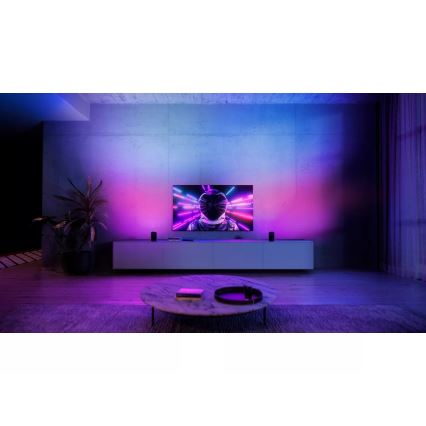 Philips - Pack de 2 LED RGBW projecteurs d'ambiance dimmables Hue PLAY Wall Washer LED/20W/230V 2000–6500K blanc