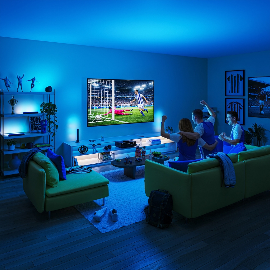 Philips - Pack de 2 luminaires LED RGBIC dimmables SMART GRADIENT LED/8W/230V 2700-6500K Wi‑Fi