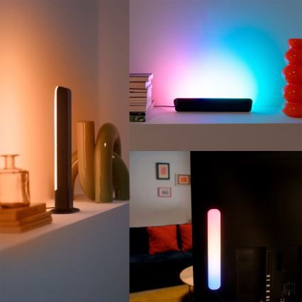 Philips - Pack de 2 luminaires LED RGBIC dimmables SMART GRADIENT LED/8W/230V 2700-6500K Wi‑Fi