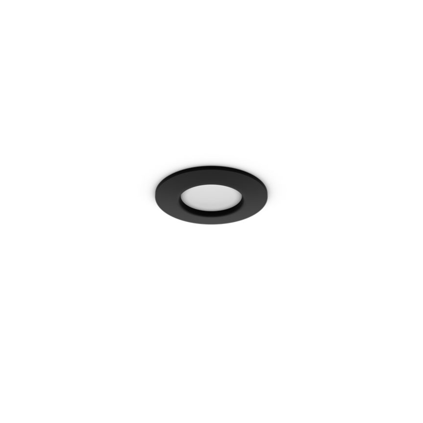 Philips - Lot de 2 spots encastrés LED RGBW dimmables pour salle de bains Hue SLIM LED/8,3W/230V 2000-6500K noir IP44