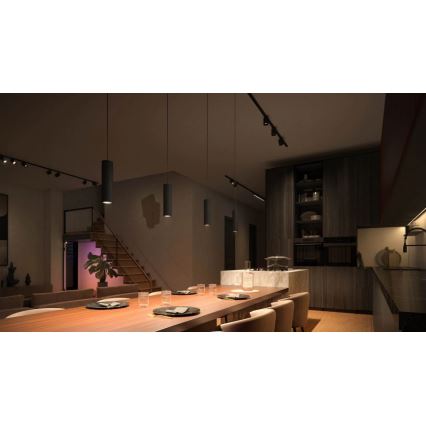 Philips - Lot de 3 suspensions LED RGBW dimmables sur câble pour système de rails Hue PERIFO LED/15,6W/230V 2000-6500K