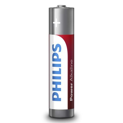 Philips LR03P4B/10 - 4 st. Alkaline batterij AAA POWER ALKALINE 1,5V 1150mAh