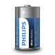 Philips LR20E2B/10 - 2 st. Alkaline batterij D ULTRA ALKALINE 1,5V