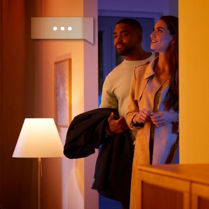 Philips - Luminaire à intensité variable LED salle de bain Hue ADORE 1xGU10/5W/230V IP44 + télécommande