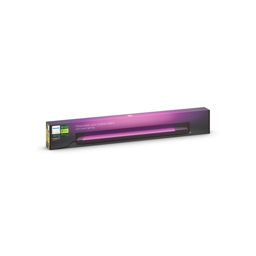 Philips - Luminaire d'extérieur LED RVBW à intensité variable Hue White and Color Ambiance LED/20W/24V IP65