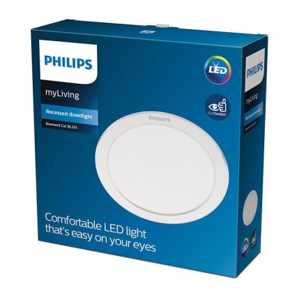 Philips - LED Luminaire encastré LED/17W/230V 4000K