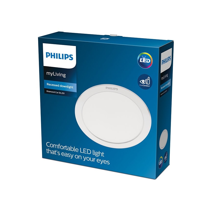 Philips - LED Luminaire encastré LED/17W/230V 4000K