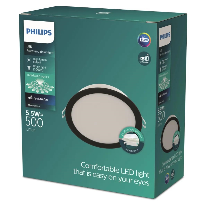 Philips - Luminaire encastré LED MESON LED/5,5W/230V 3000K