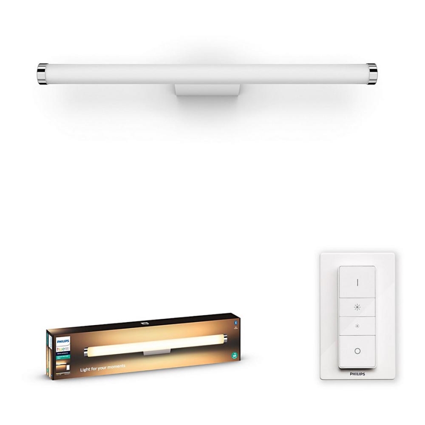 Philips - Luminaire LED à intensité variable salle de bain luminaire Hue ADORE LED/20W/230V IP44 + télécommande