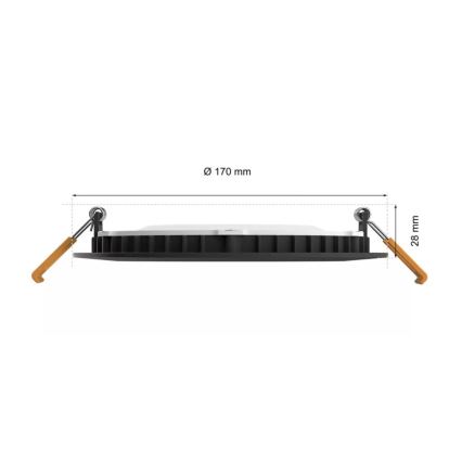 Philips - Spot encastrable LED RGBW salle de bain à intensité variable Hue SLIM LED/12W/230V IP44 2200-6500K