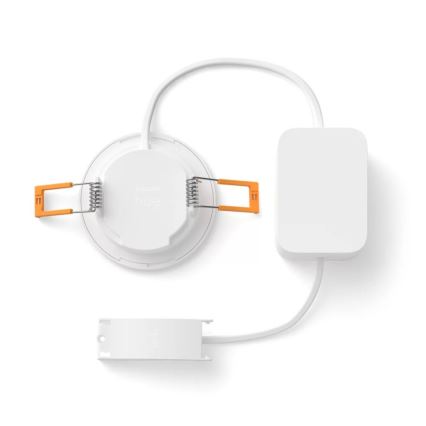 Philips - Spot encastrable LED RGBW salle de bain à intensité variable Hue SLIM LED/8,3W/230V 2000-6500K IP44 blanc