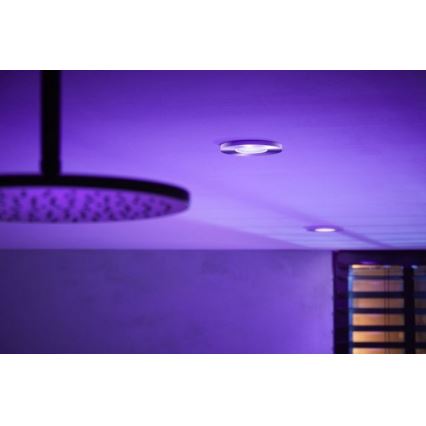 Philips - Luminaire salle de bain à intensité variable LED RGB Hue XAMENTO 1xGU10/5,7W/230V IP44 2000-6500K