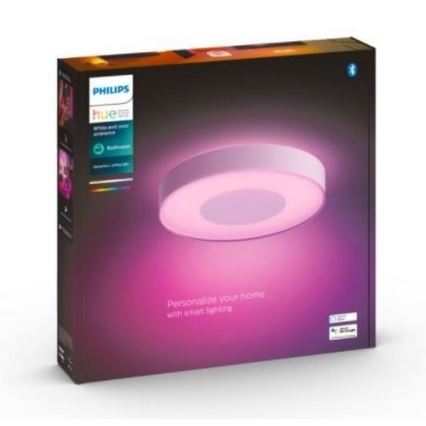 Philips - Luminaire salle de bain à intensité variable LED RGB Hue XAMENTO LED/33,5W/230V IP44 d. 381 mm 2000-6500K