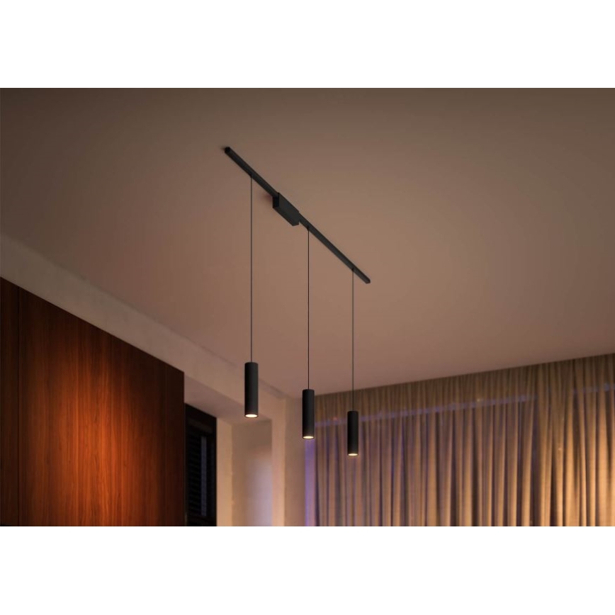Philips - Lustre LED RGB à intensité variable pour système de rail Hue PERIFO LED RGB/5,2W/24V 2000-6500K