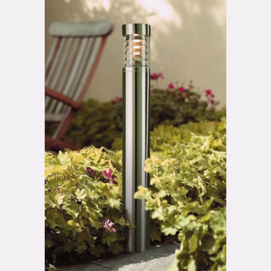Philips Massive 16192/47/10 - Lampadaire extérieur BIRMINGHAM 1xE27/20W acier inoxydable