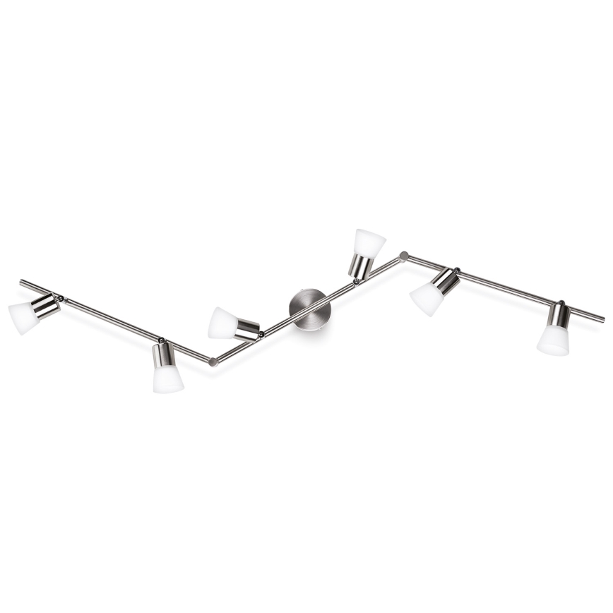 Philips Massive 50256/17/E1 - Spot DECAGON 6xLED/4,1W Chrome mat