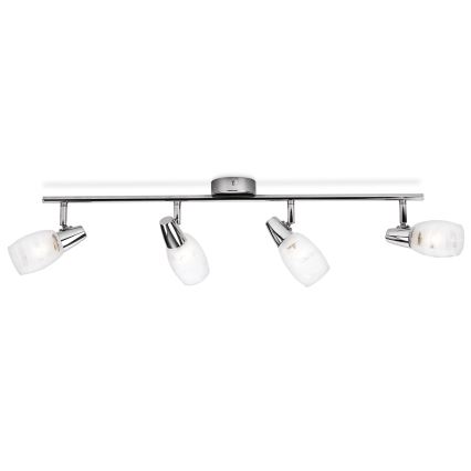 Philips Massive 50284/11/E7 - Spot HEMLOCK 4xE14/40W Chrome brillant