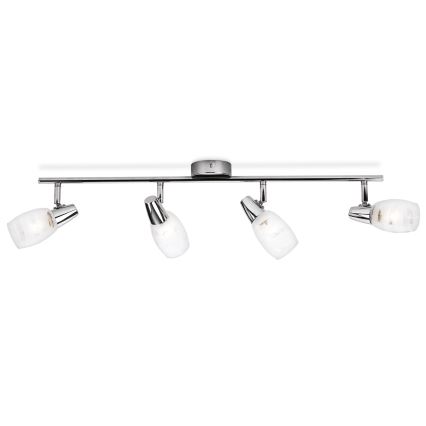 Philips Massive 50284/11/E7 - Spotlamp HEMLOCK 4xE14/40W glans chroom