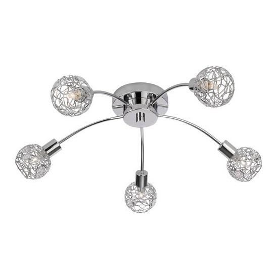 Philips Massive 55815/11/PN - Spot HOSTA 5xG9/28W/230V
